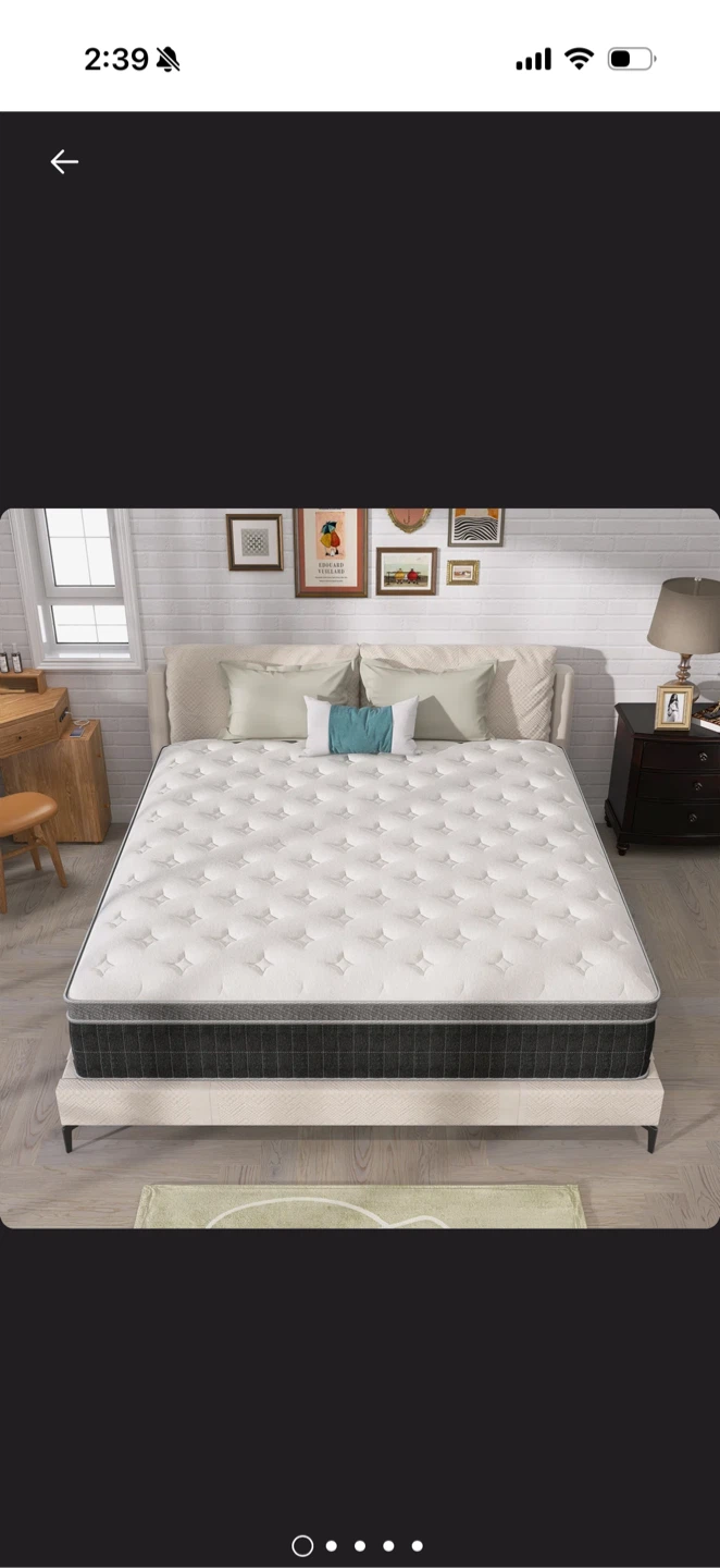 Brand New! Twin 10” Medium Spring Hybrid Mattress - photo 4