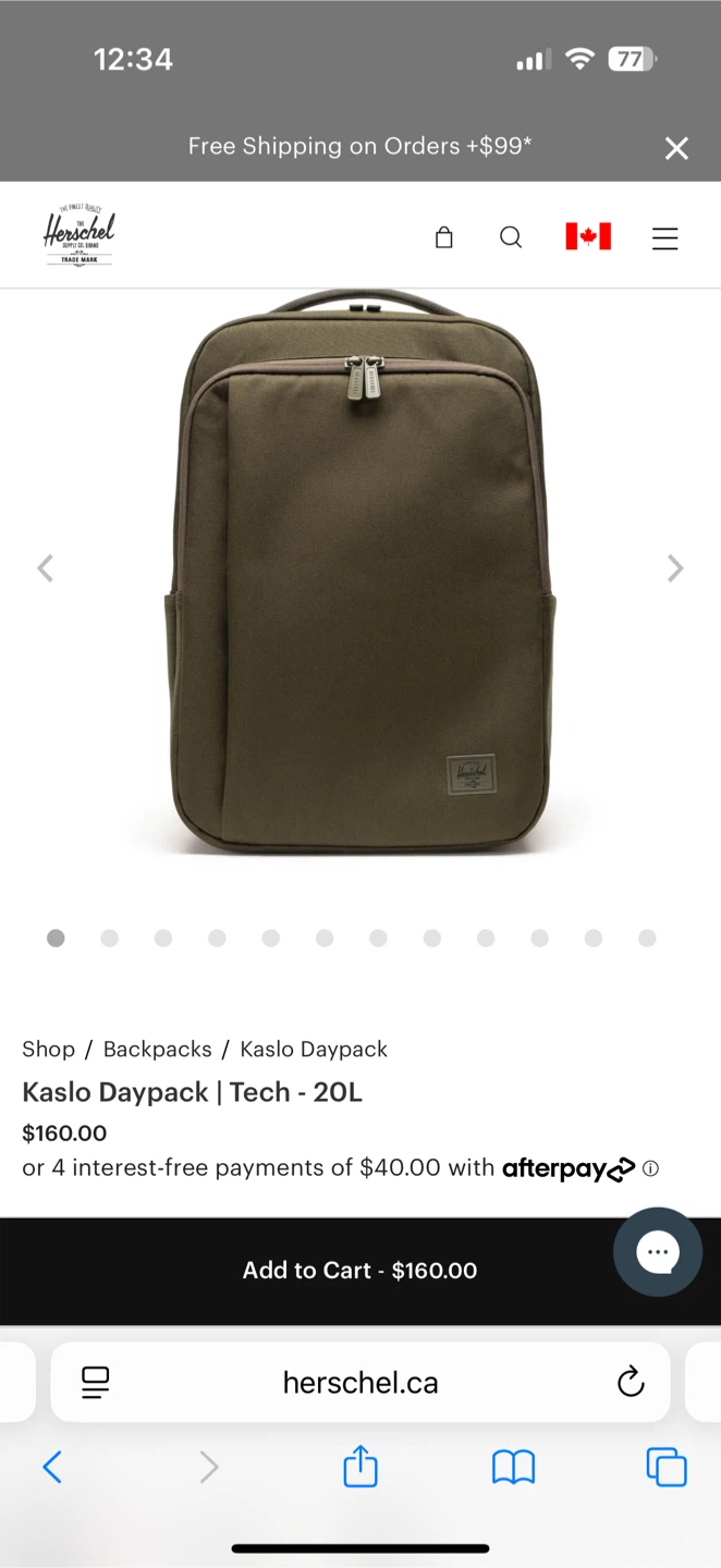 Brand New Herschel Kaslo Daypack | Tech - 20L - photo 5