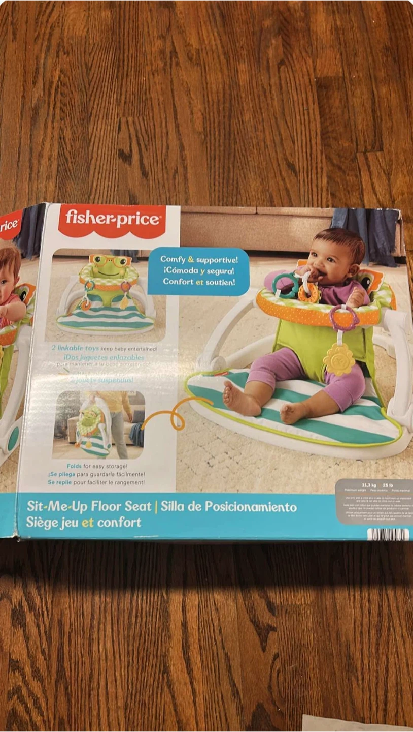 Fisher-Price Sit-Me-Up Floor Seat with Toys - photo 2