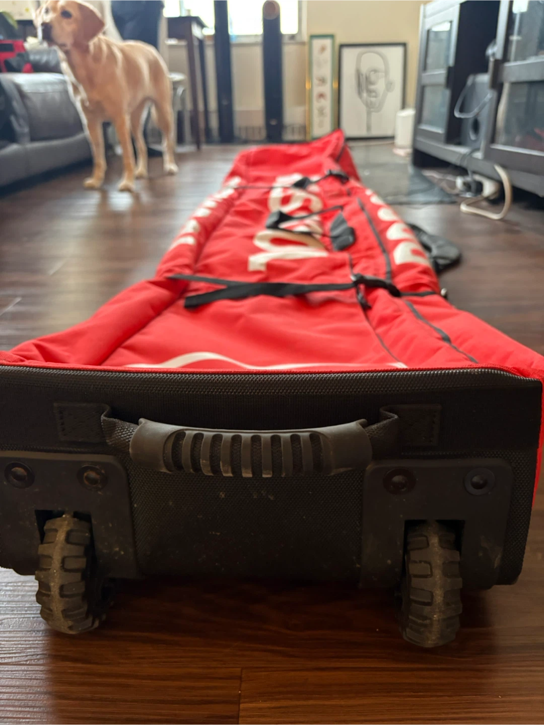 Rossignol Red Ski Boot Bag with Wheels - photo 3