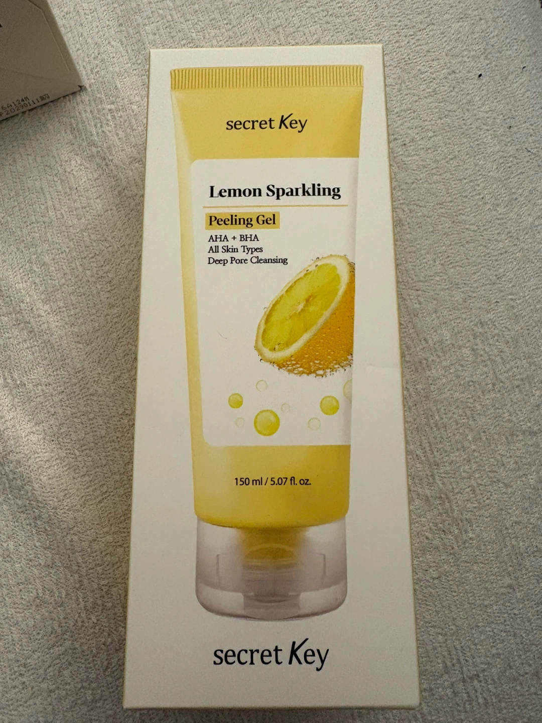 100% Authentic Secret Key Lemon Sparkling Peeling Gel 150 ml