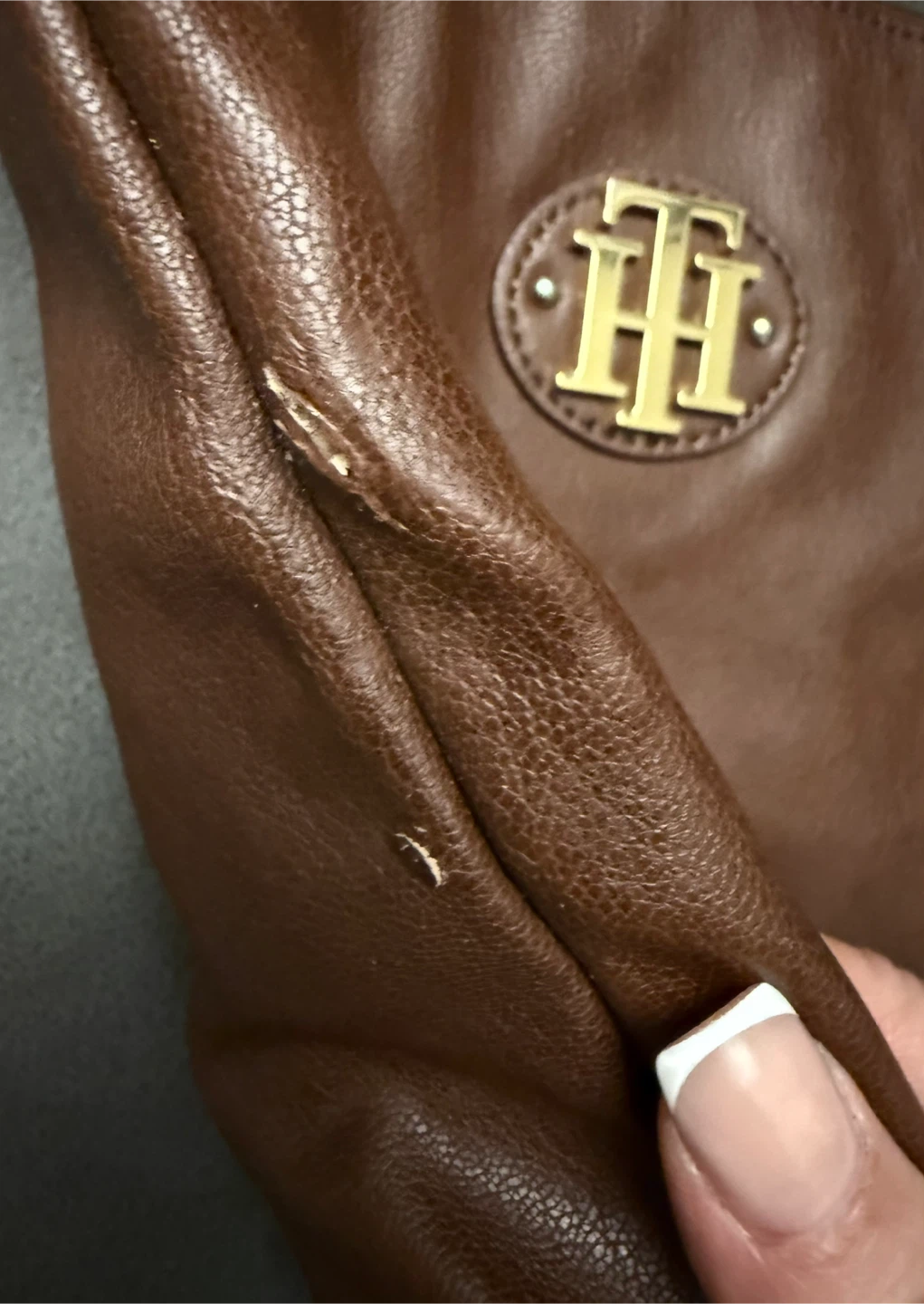 Tommy Hilfiger Brown imitation Leather Crossbody Bag - photo 4