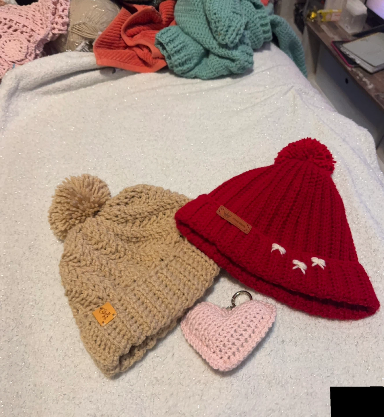Handmade Crochet Beanies - Various Colors - photo 5