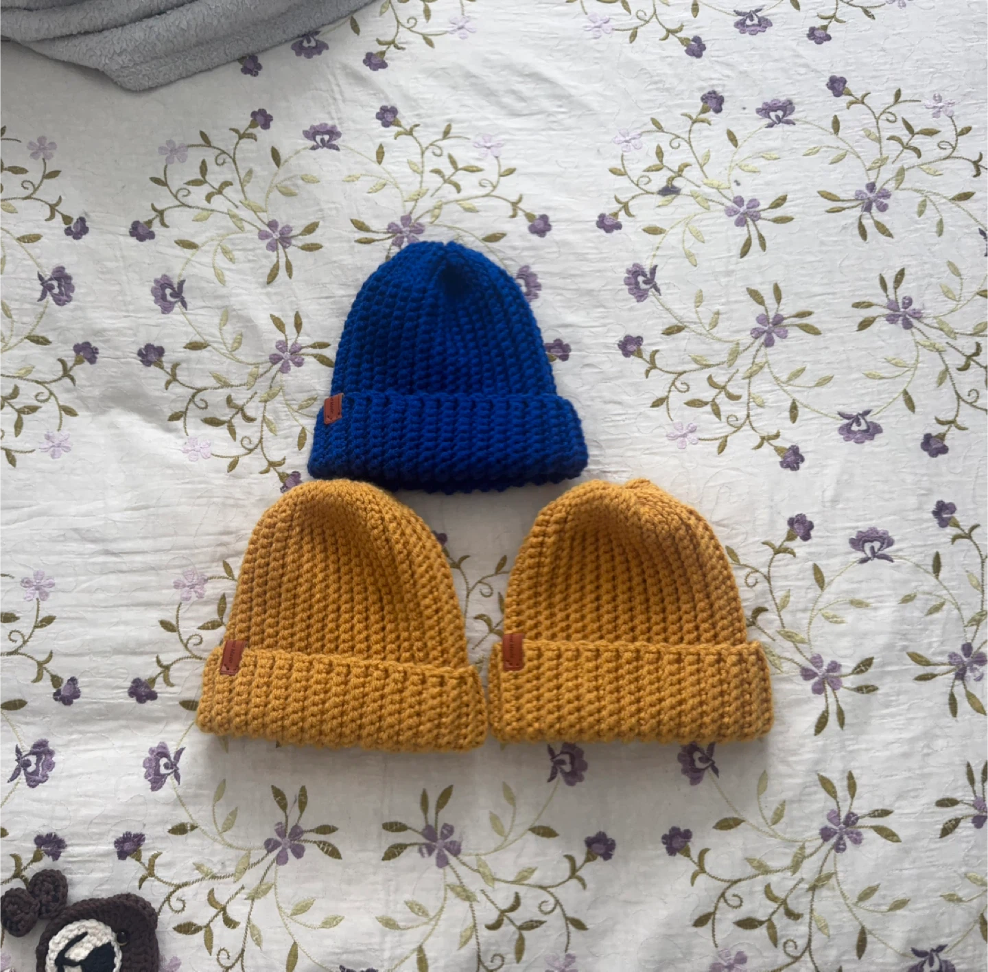 Handmade Crochet Beanies - Various Colors - photo 3