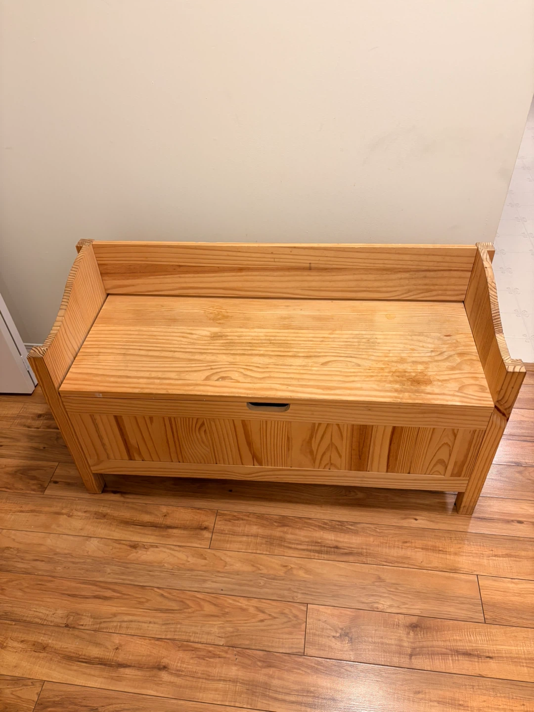 Wooden Storage Bench