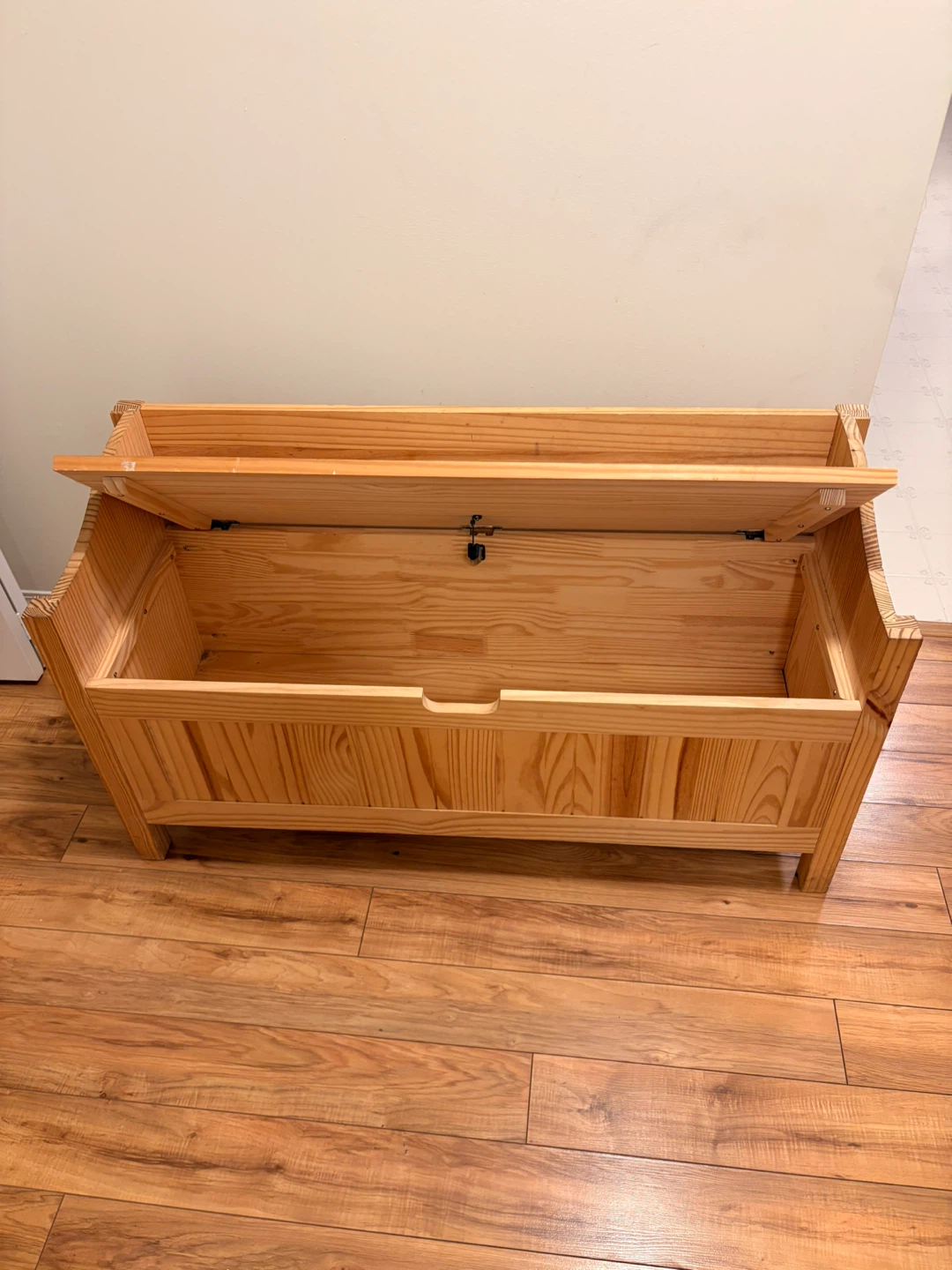 Wooden Storage Bench - photo 2