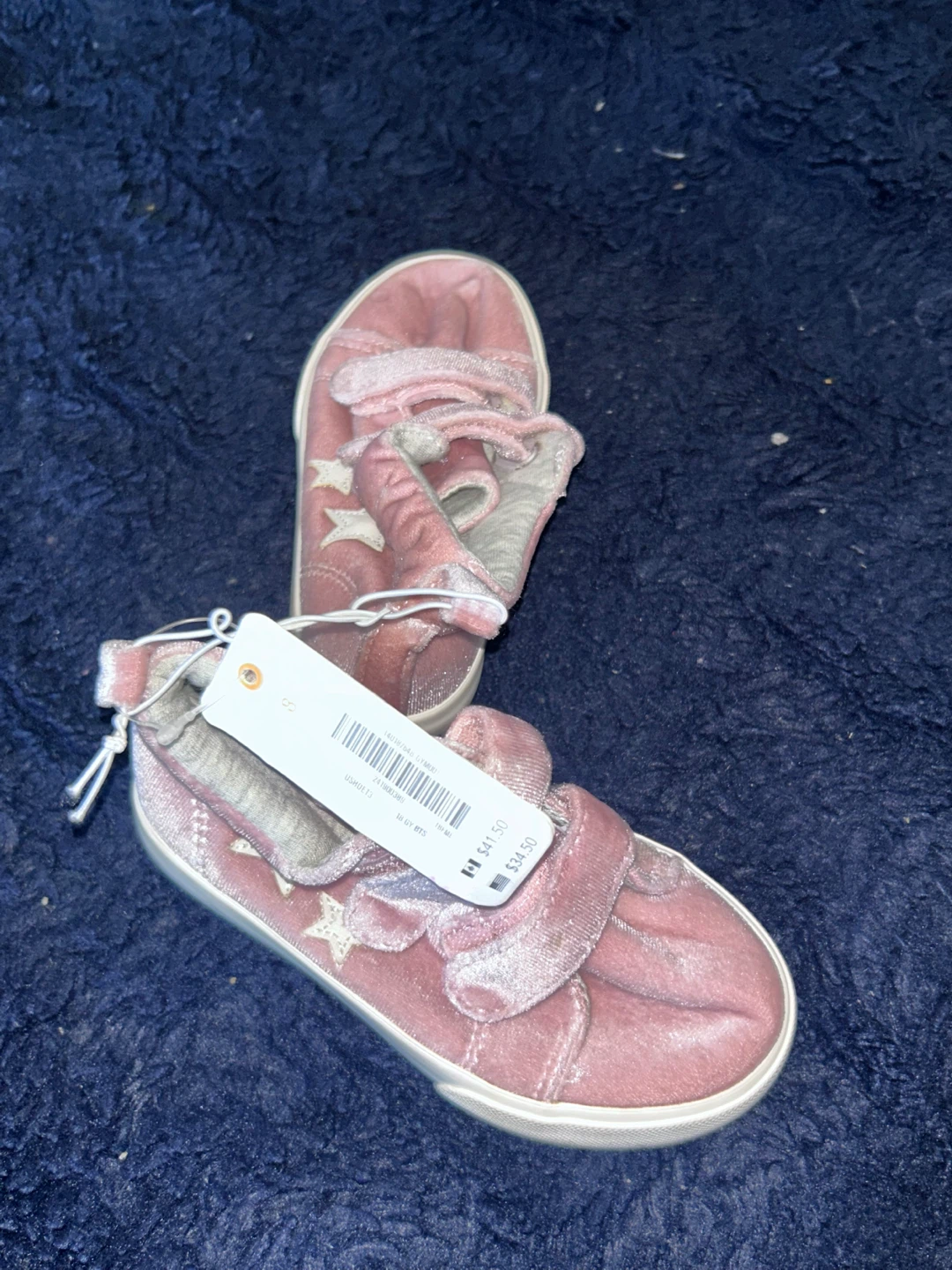 Converse Pink Velour Sneakers - photo 3