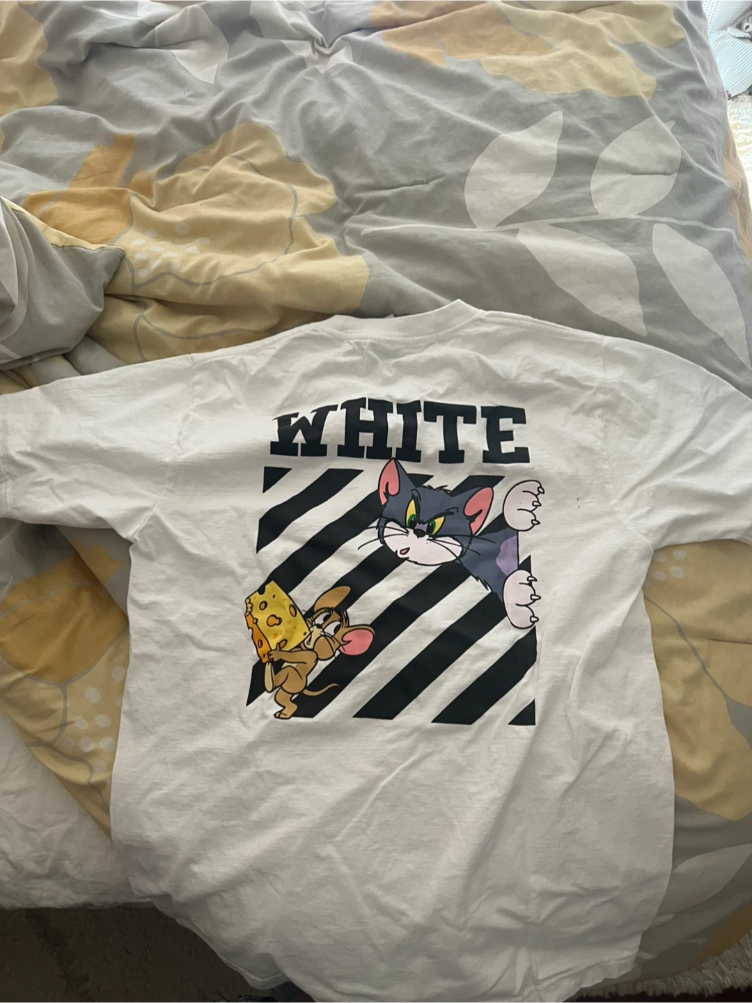 White Tom & Jerry Graphic T-Shirt - photo 2