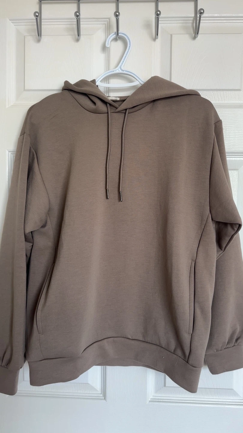 GU XS Brown Oversized Hoodie - photo 2