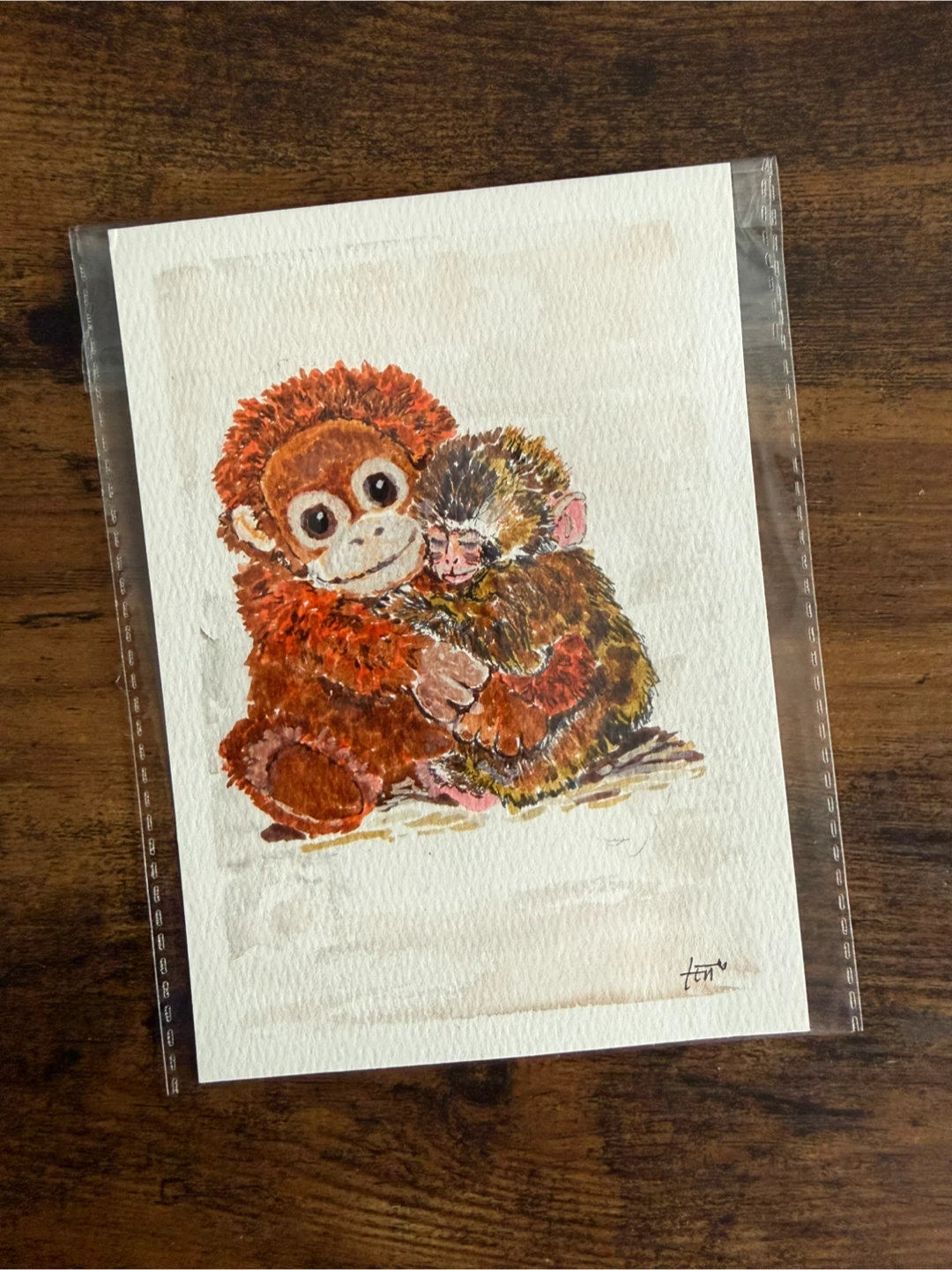 Punch The Monkey - Mixed Media Art - photo 4