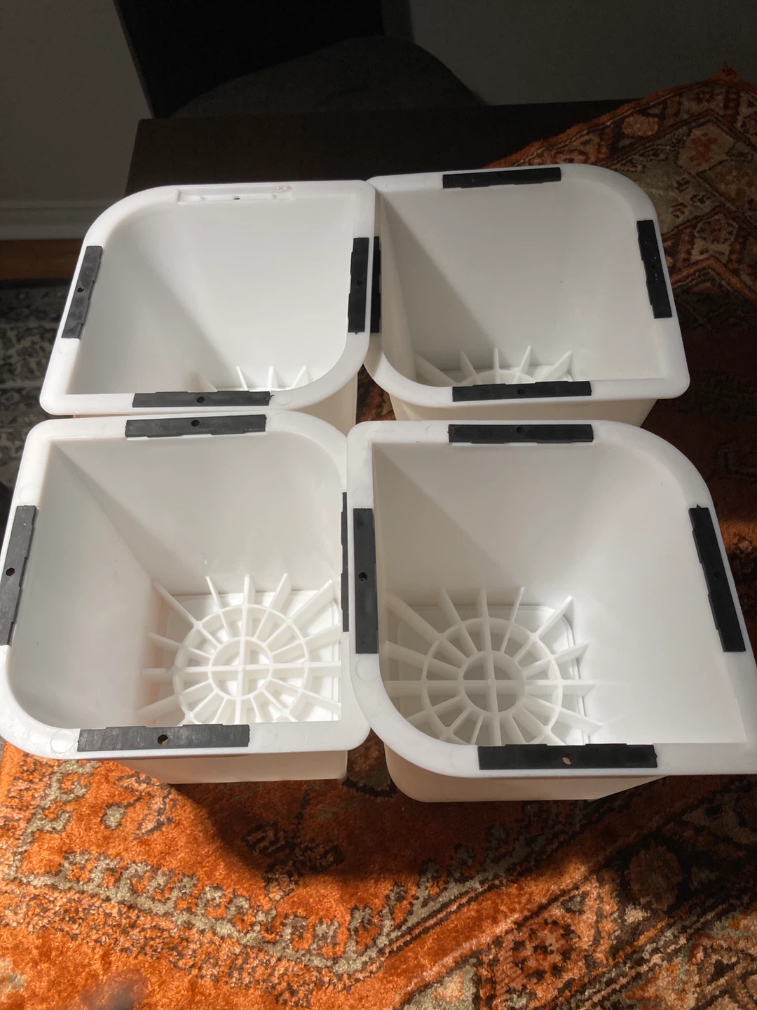 Set of 4 White Appliance Risers - photo 3
