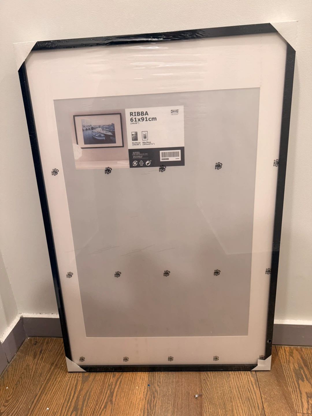 IKEA RIBBA Black Frame 61x91 cm - photo 2