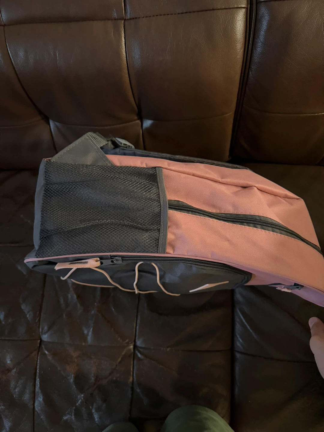 Pink and Grey Backpack - photo 4