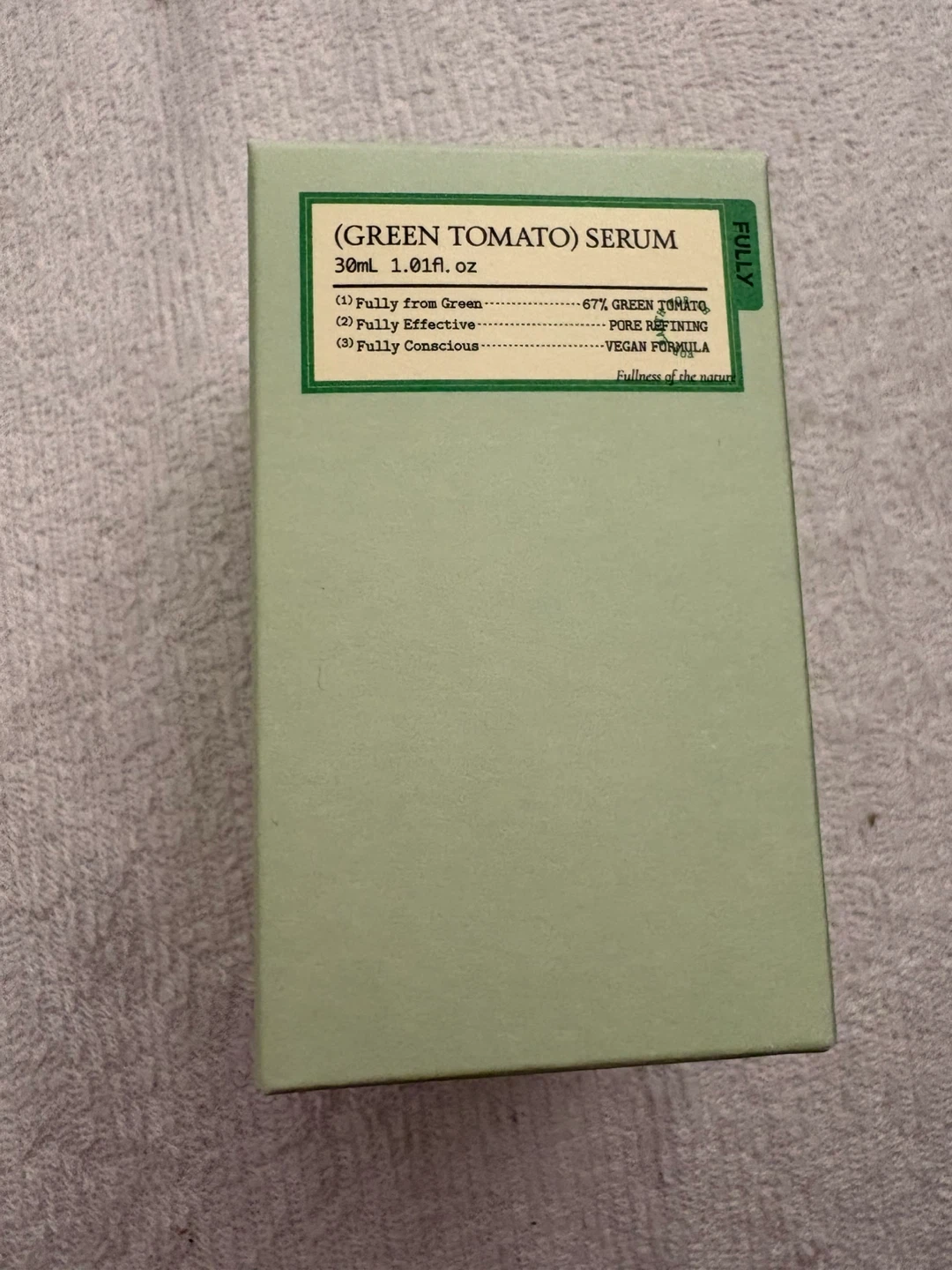 100% Authentic FULLY Green Tomato Serum 30ml - photo 2