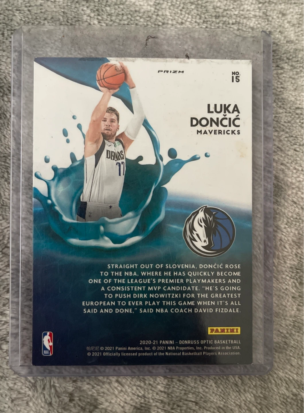 Luka Doncic Trading Card - photo 2