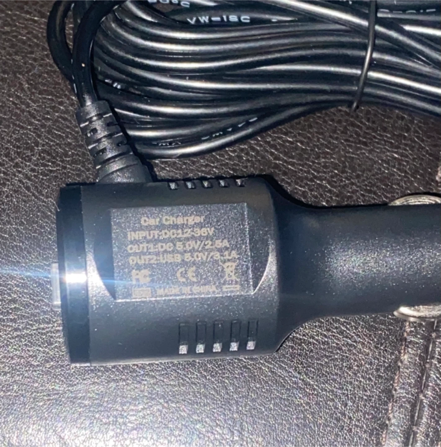 GELRHONR Dash Cam Mini USB Power Cable 11.5FT - photo 3