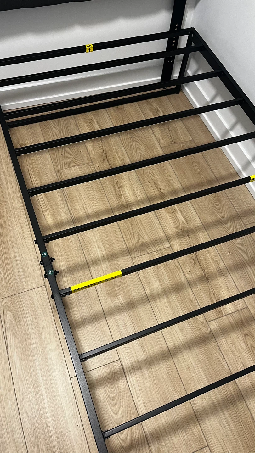 Black Metal Bed Frame twin - photo 2