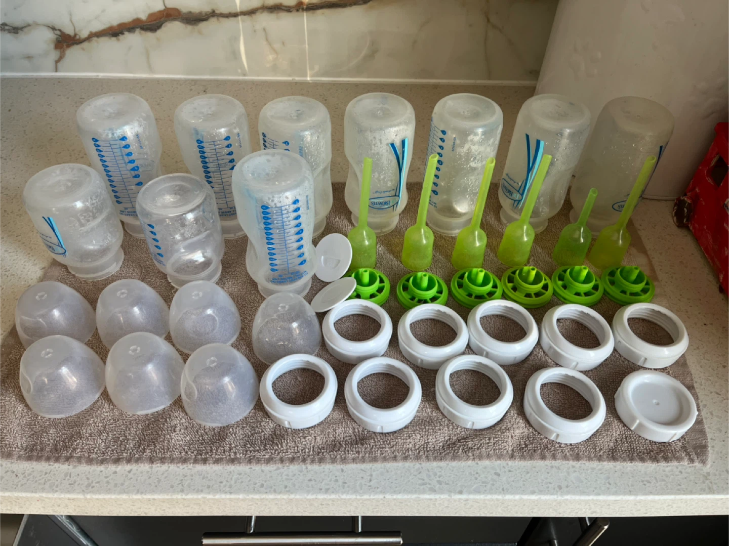 Dr. Brown's Natural Flow Baby Bottles and Accessories Lot