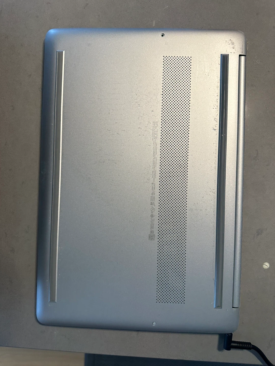 HP Silver Laptop with Charger and Clear Case - photo 3