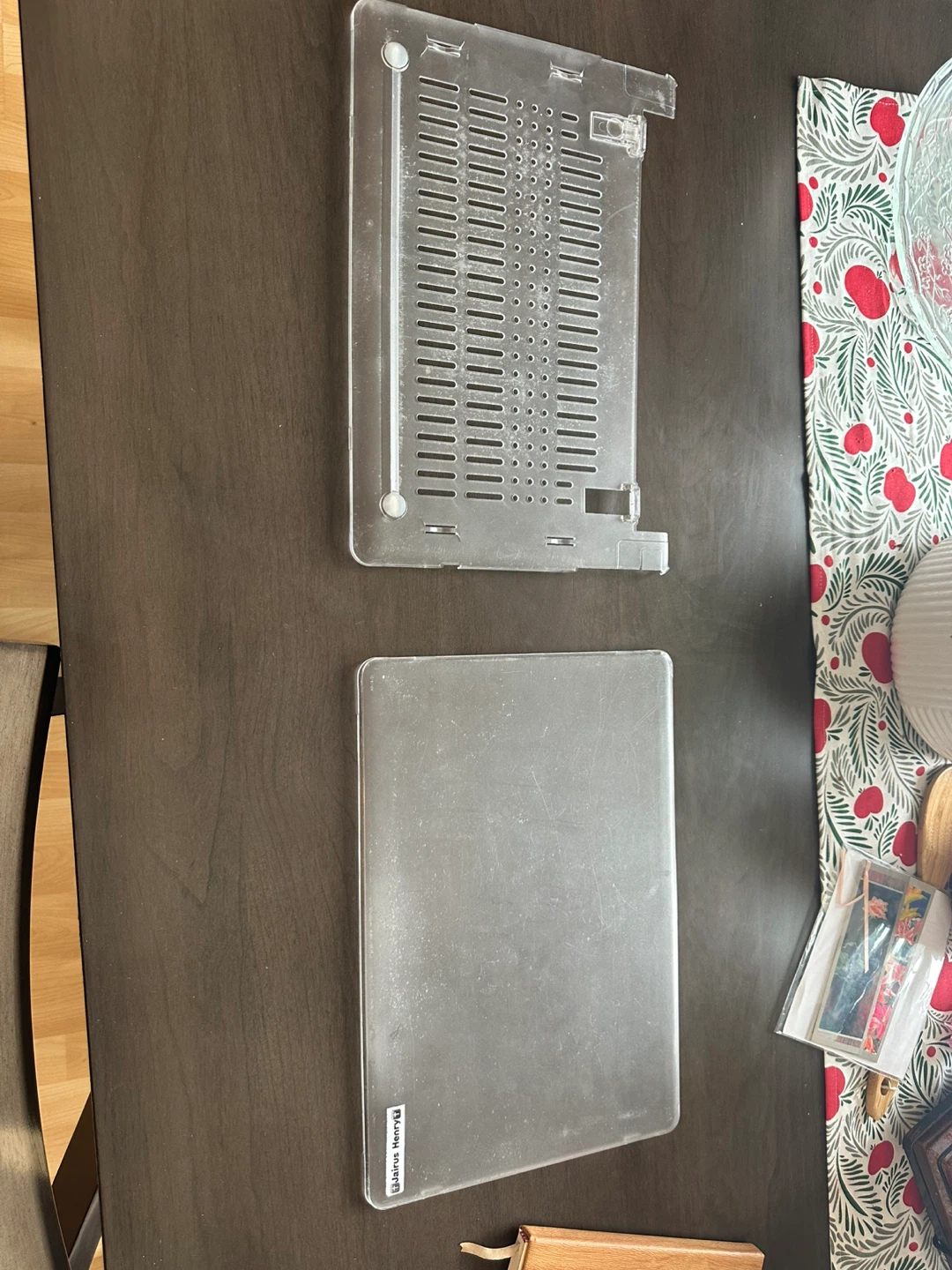 HP Silver Laptop with Charger and Clear Case - photo 4