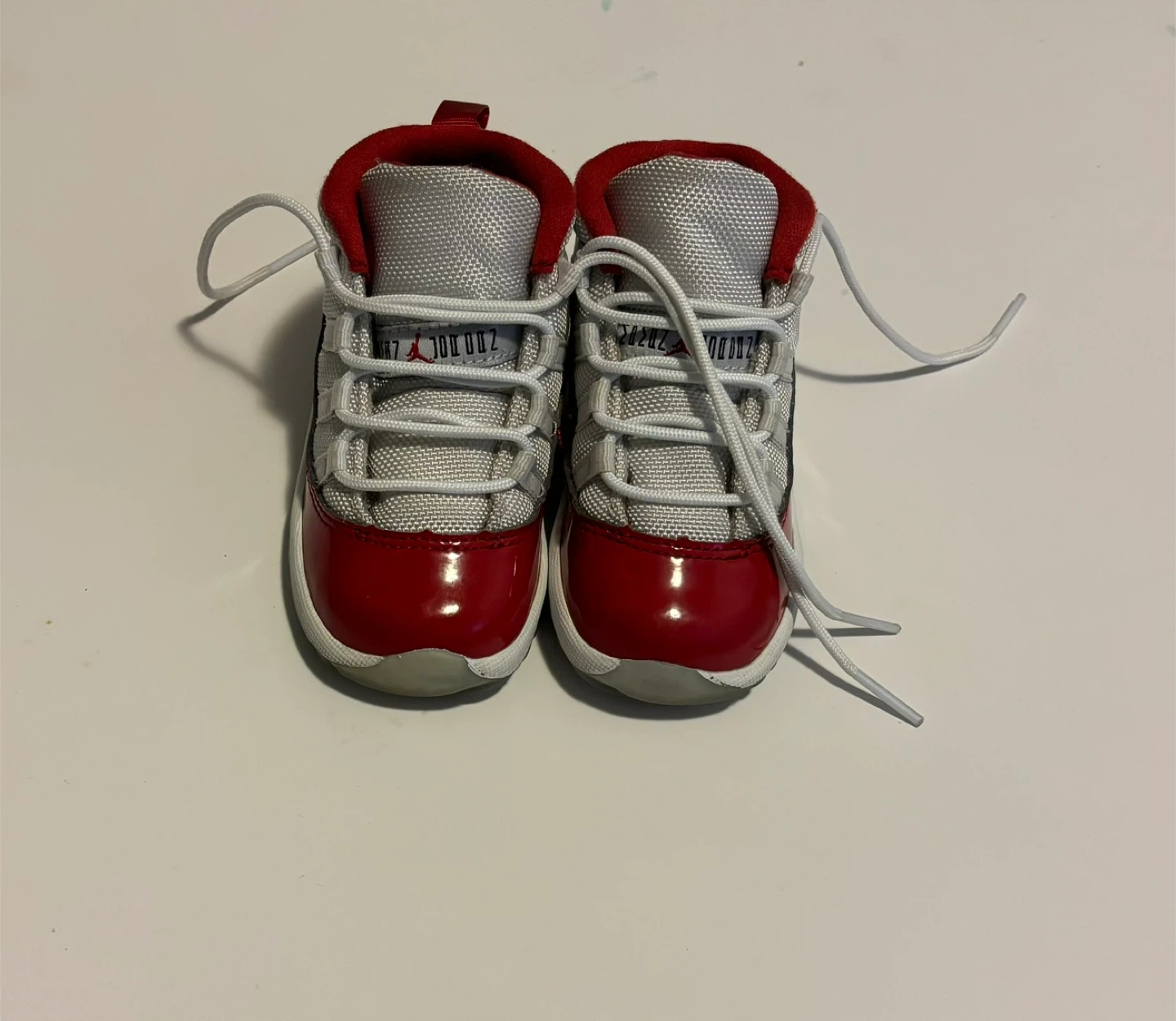 Jordan 11 Cerry red Shoes Red White (Size 6)