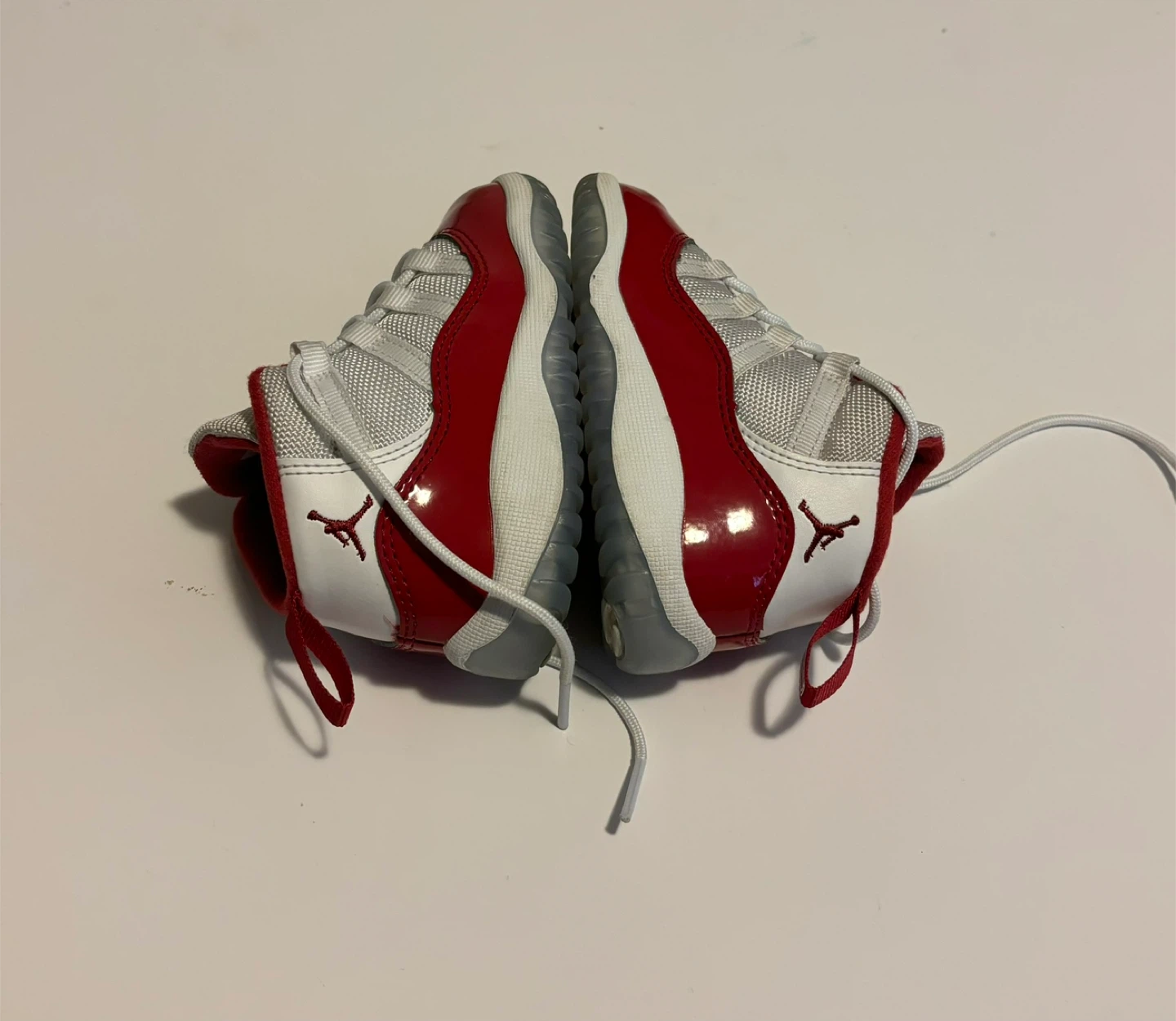 Jordan 11 Cerry red Shoes Red White (Size 6) - photo 4