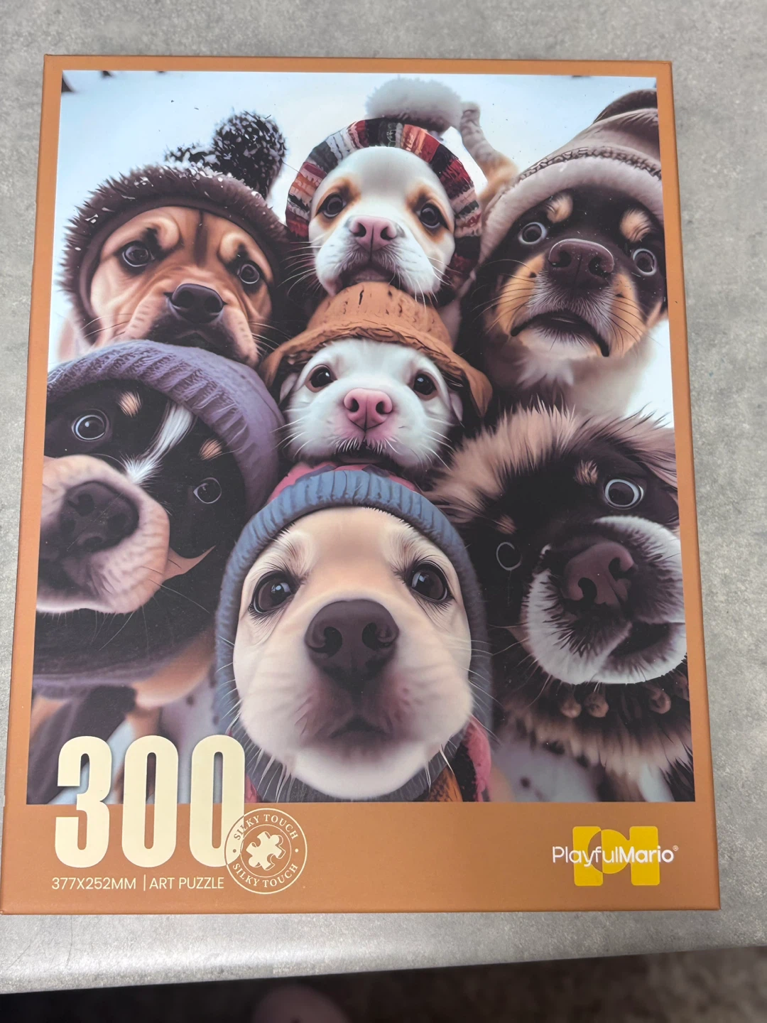 PlayfulMario 300 Piece Dog Puzzle