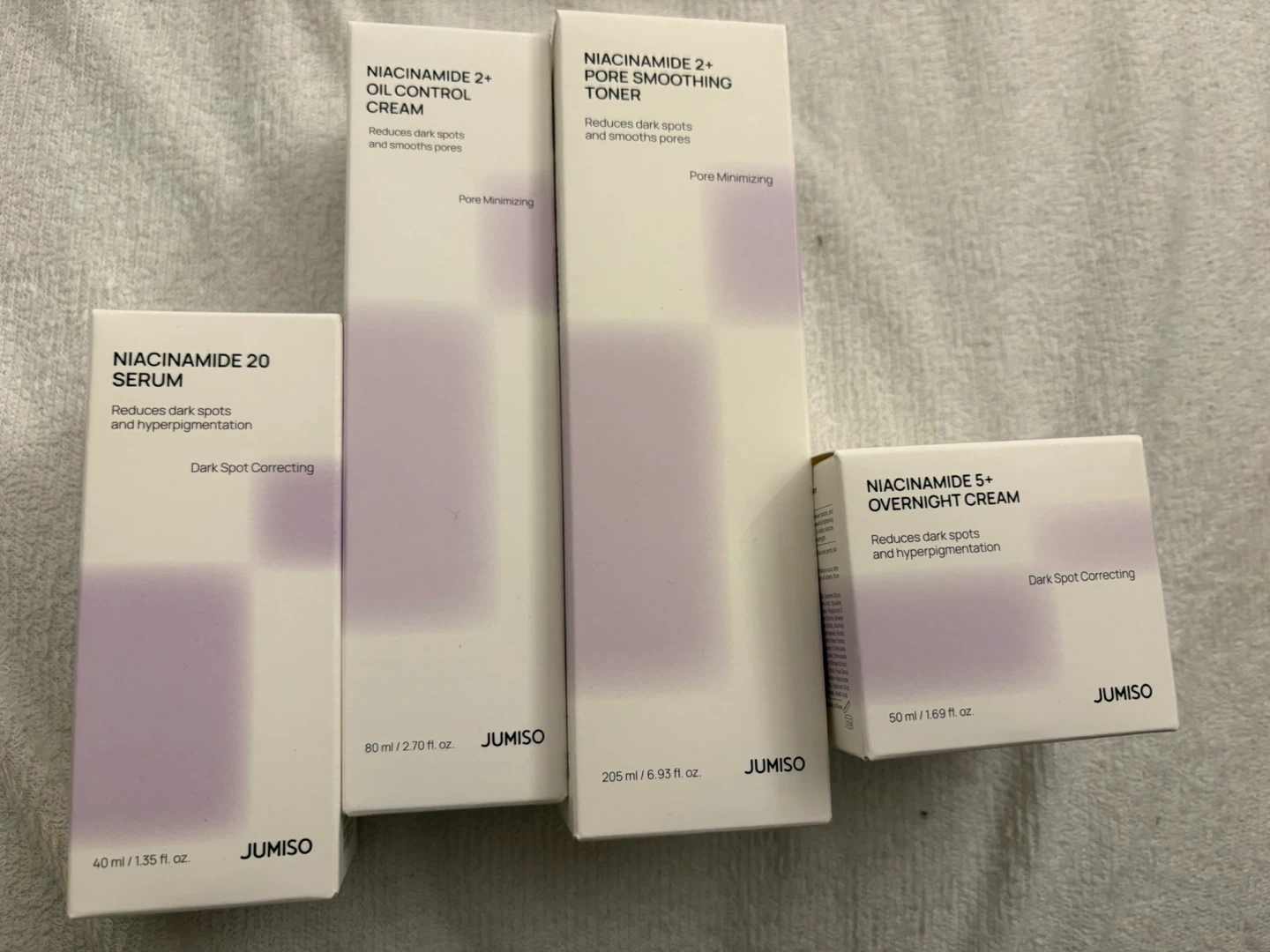 100% Authentic Jumiso Niacinamide Skincare Line