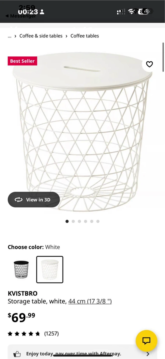 IKEA Kvistbro Storage Table