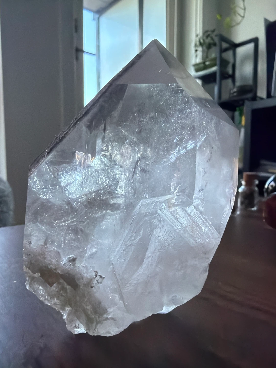 Medium sized Clear Quartz Crystal Point