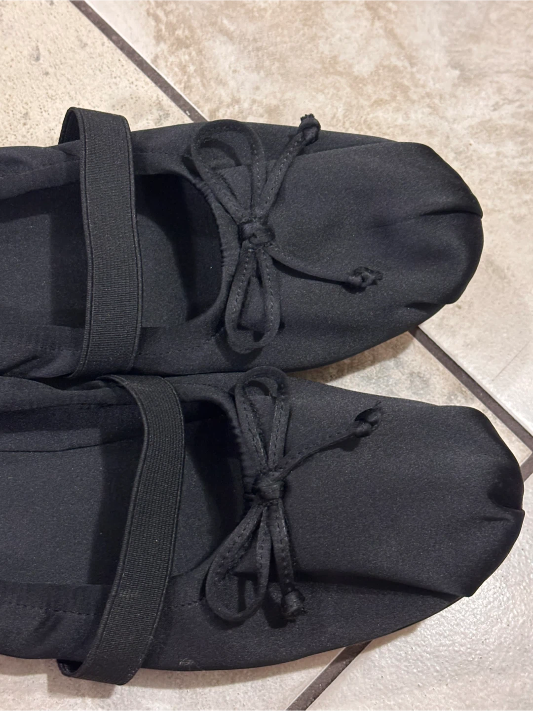 Steve Madden Sheer Black Fabric Ballet Flats - photo 3