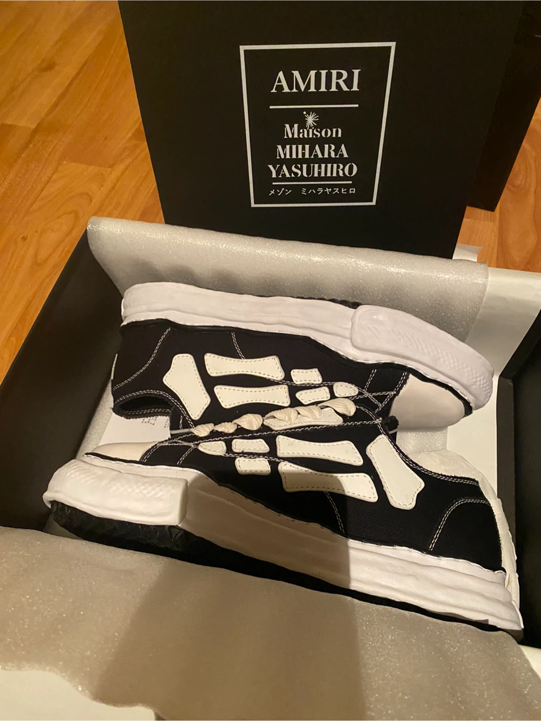 AMIRI x Maison Mihara Yasuhiro Black