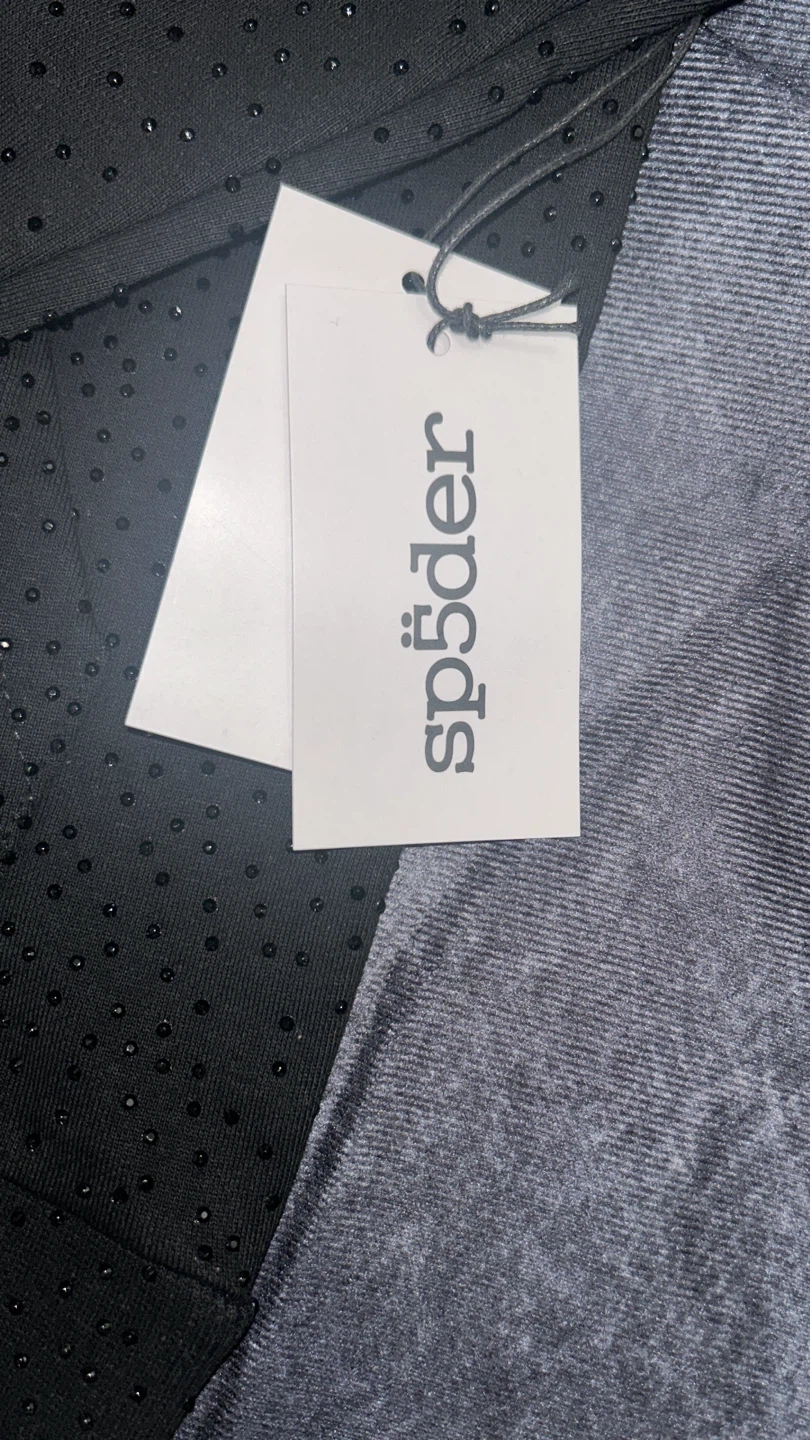 SP5DER Red Hoodie with Rhinestone Logo - photo 3