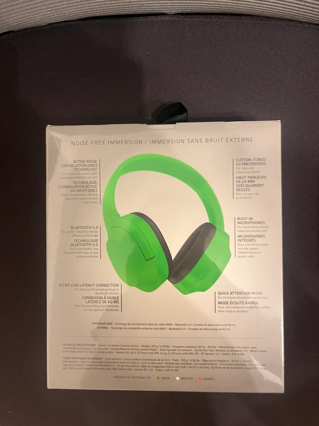 Razer Opus X Wireless ANC Headphones - Green - photo 2