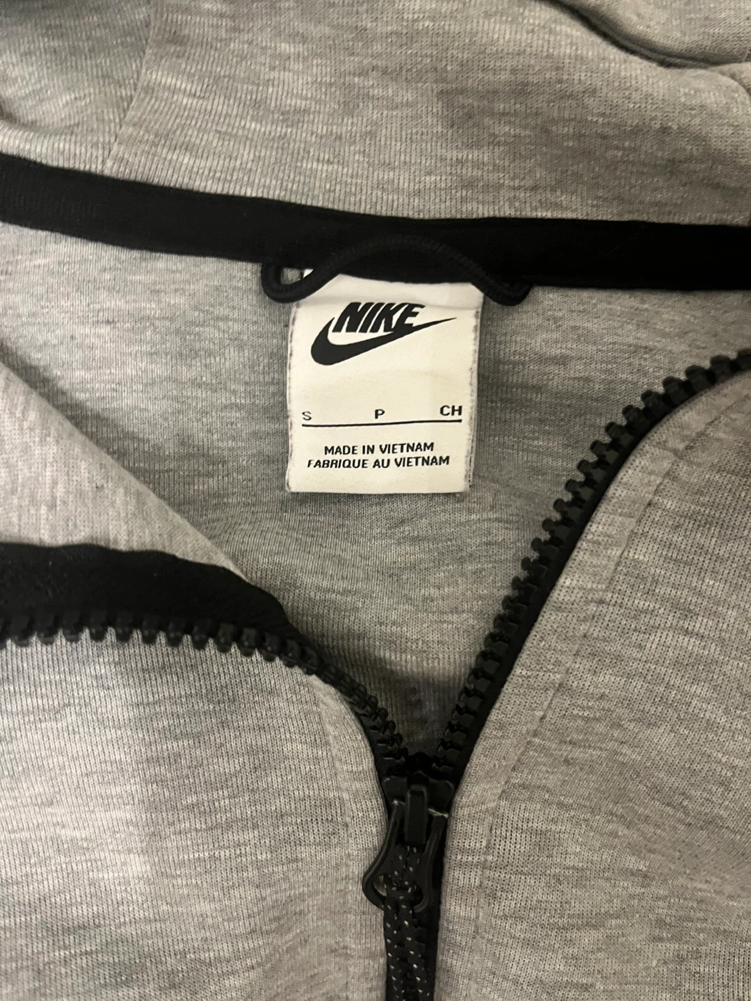 Nike Tech Fleece Full Zip Hoodie Grey Size S - photo 2