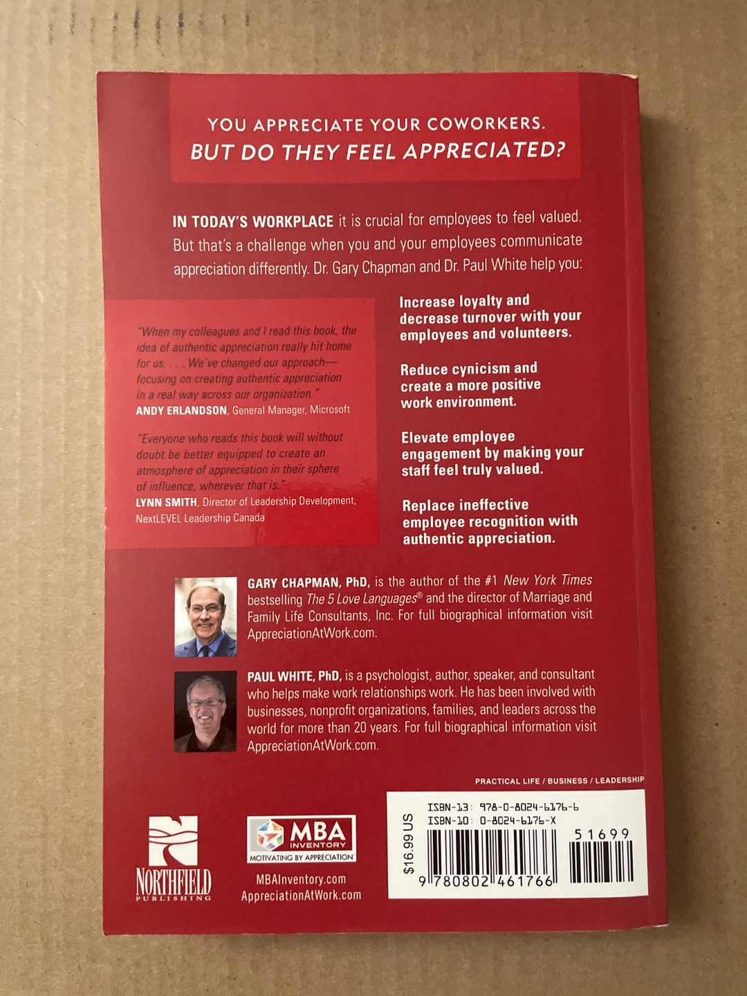 The 5 Languages of Appreciation in the Workplace - photo 2
