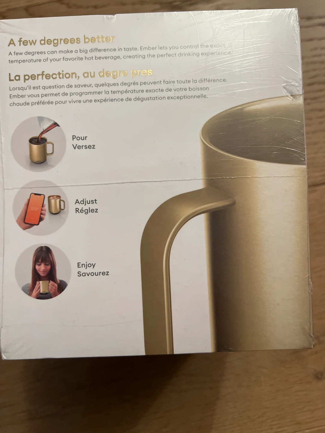 Ember Temperature Control Smart Mug 2 - Gold, 10 oz - photo 2