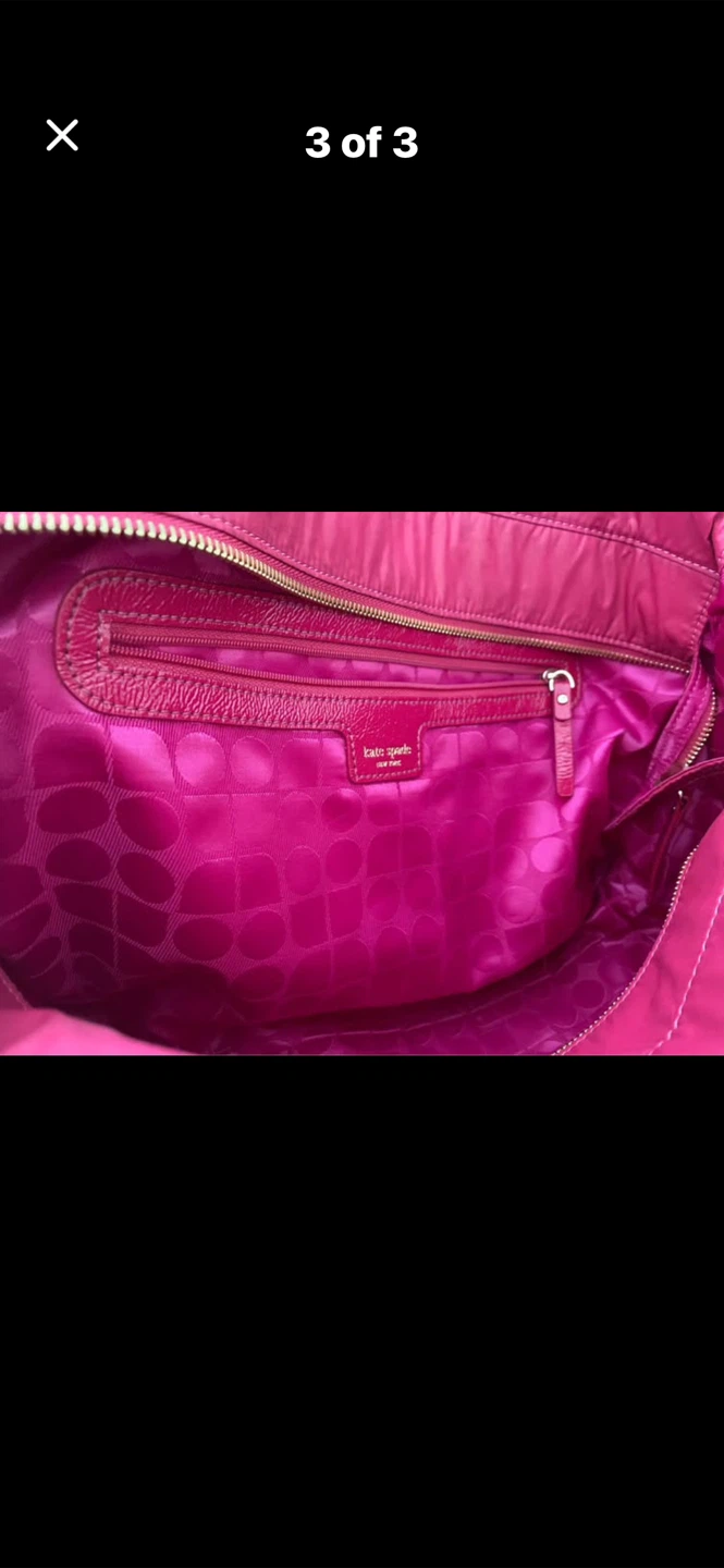 💖♠️Kate Spade New York Pink Puffer Tote Bag - photo 3
