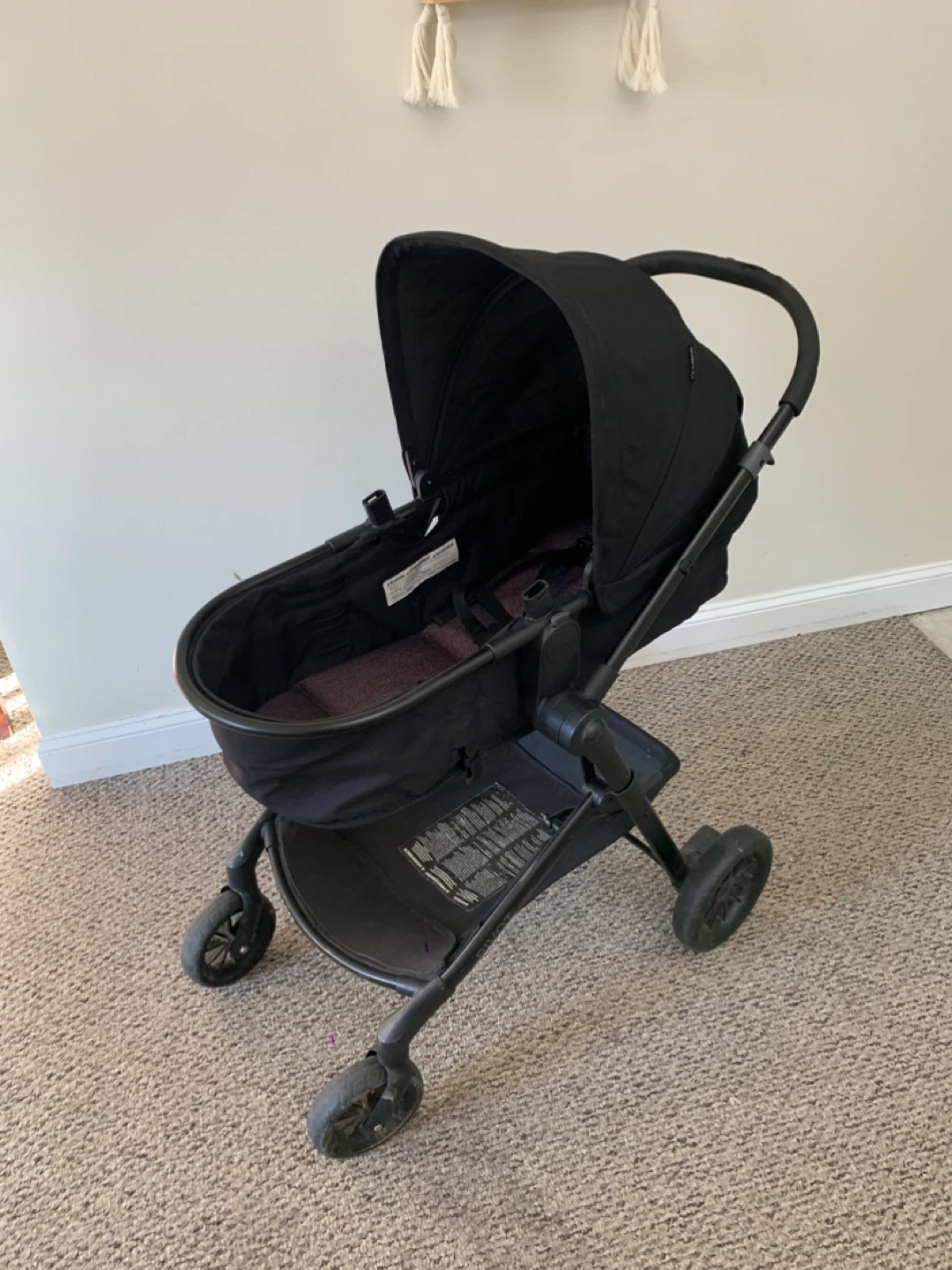 Evenflo Stroller - Black & Grey - Adjustable Baby Stroller