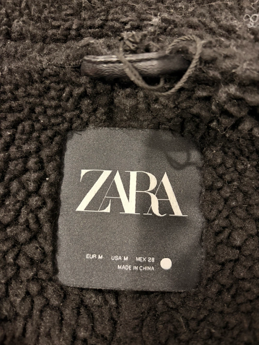 ZARA Black Faux Leather - photo 2