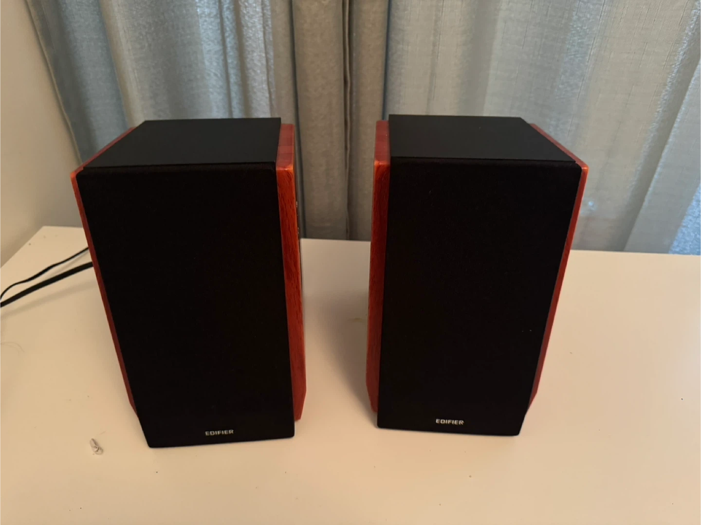 Audio tehcnica turntable and edifier speaker - photo 2