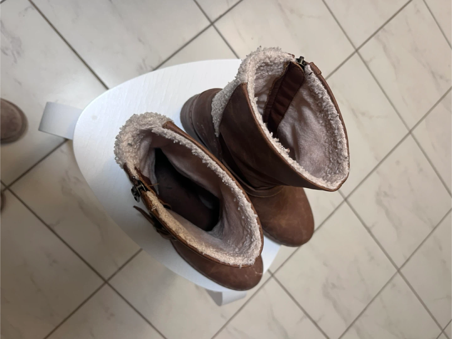 Denver Hayes Brown Faux Leather Lined Boots - photo 4