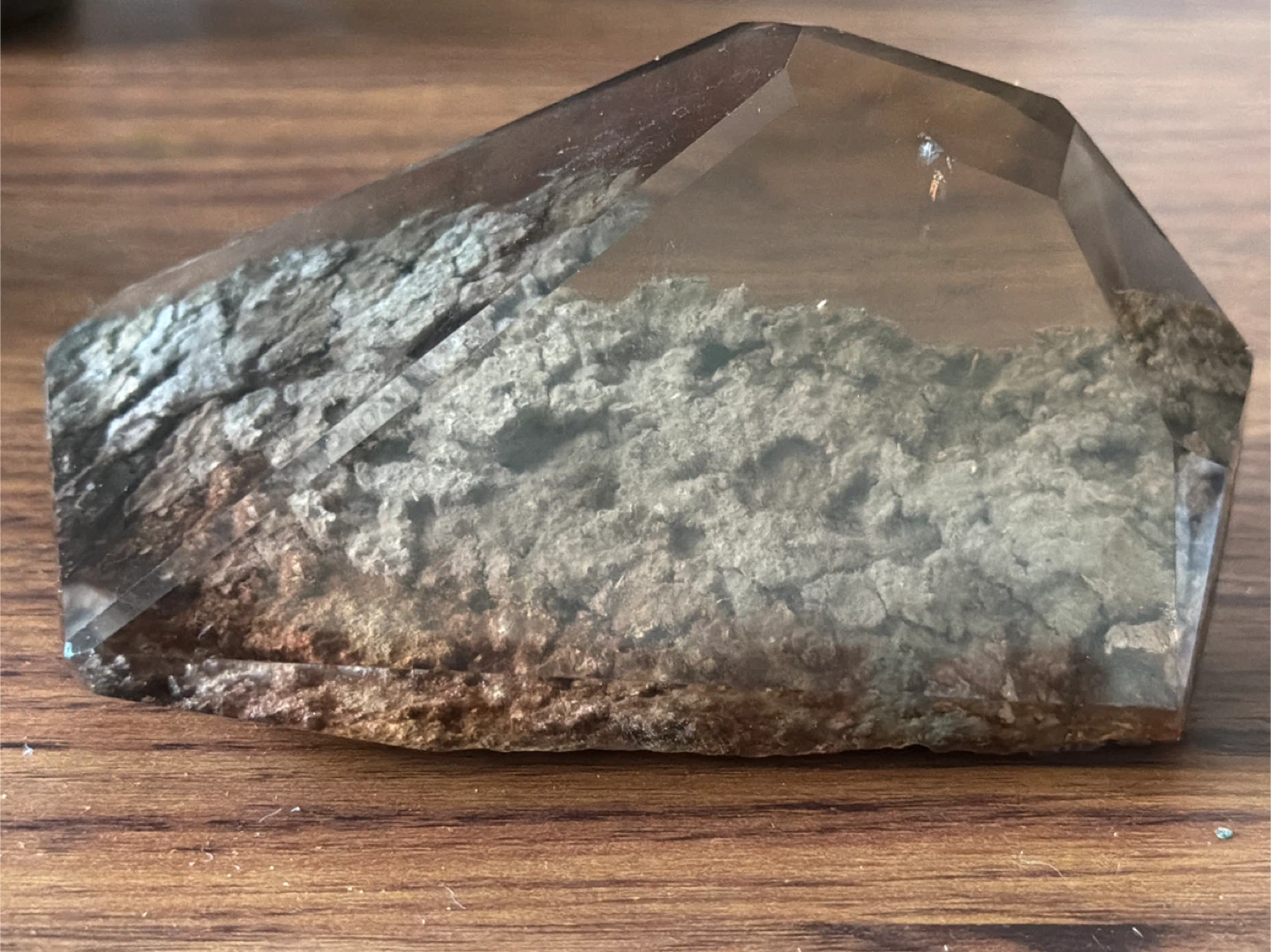 Smoky Lodalite Quartz Crystal