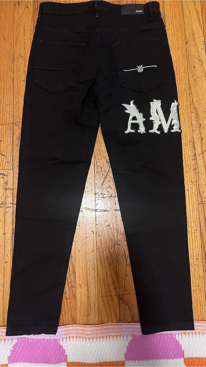 Amiri Jeans - Distressed Denim & Black Options - photo 5
