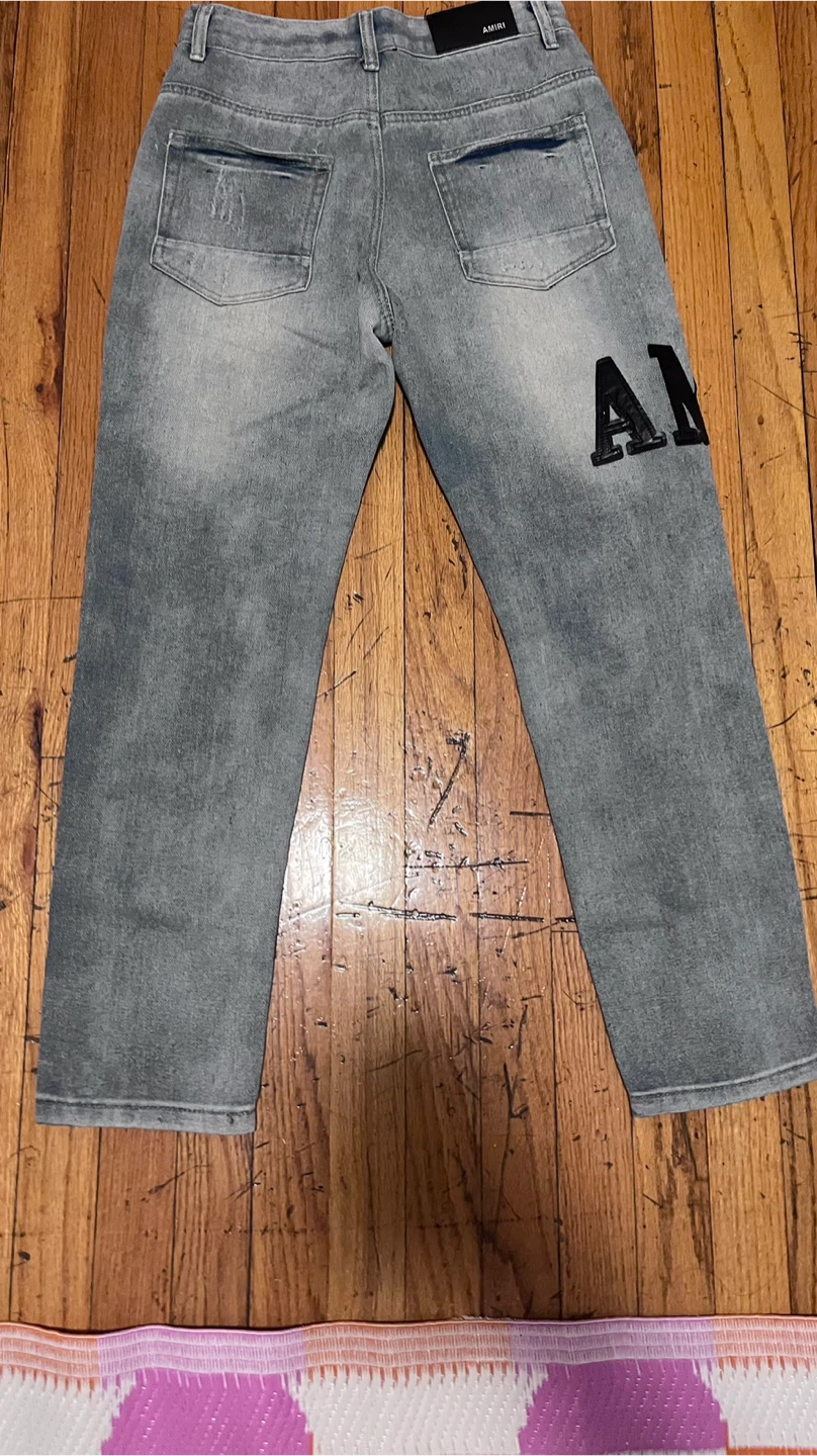 Amiri Jeans - Distressed Denim & Black Options - photo 2