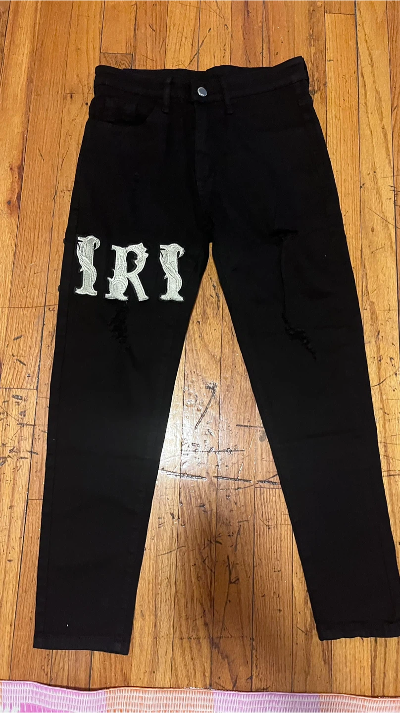 Amiri Jeans - Distressed Denim & Black Options - photo 3