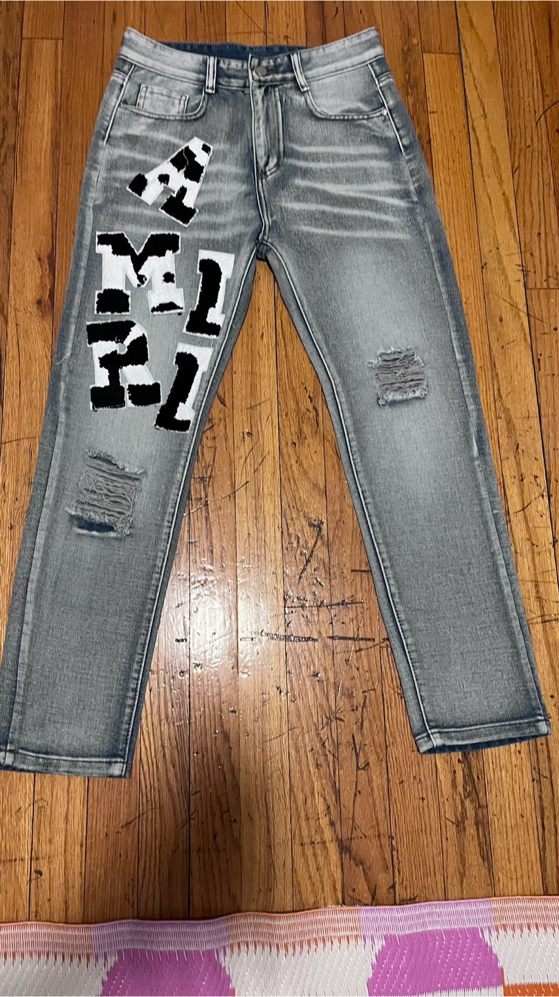 Amiri Jeans - Distressed Denim & Black Options