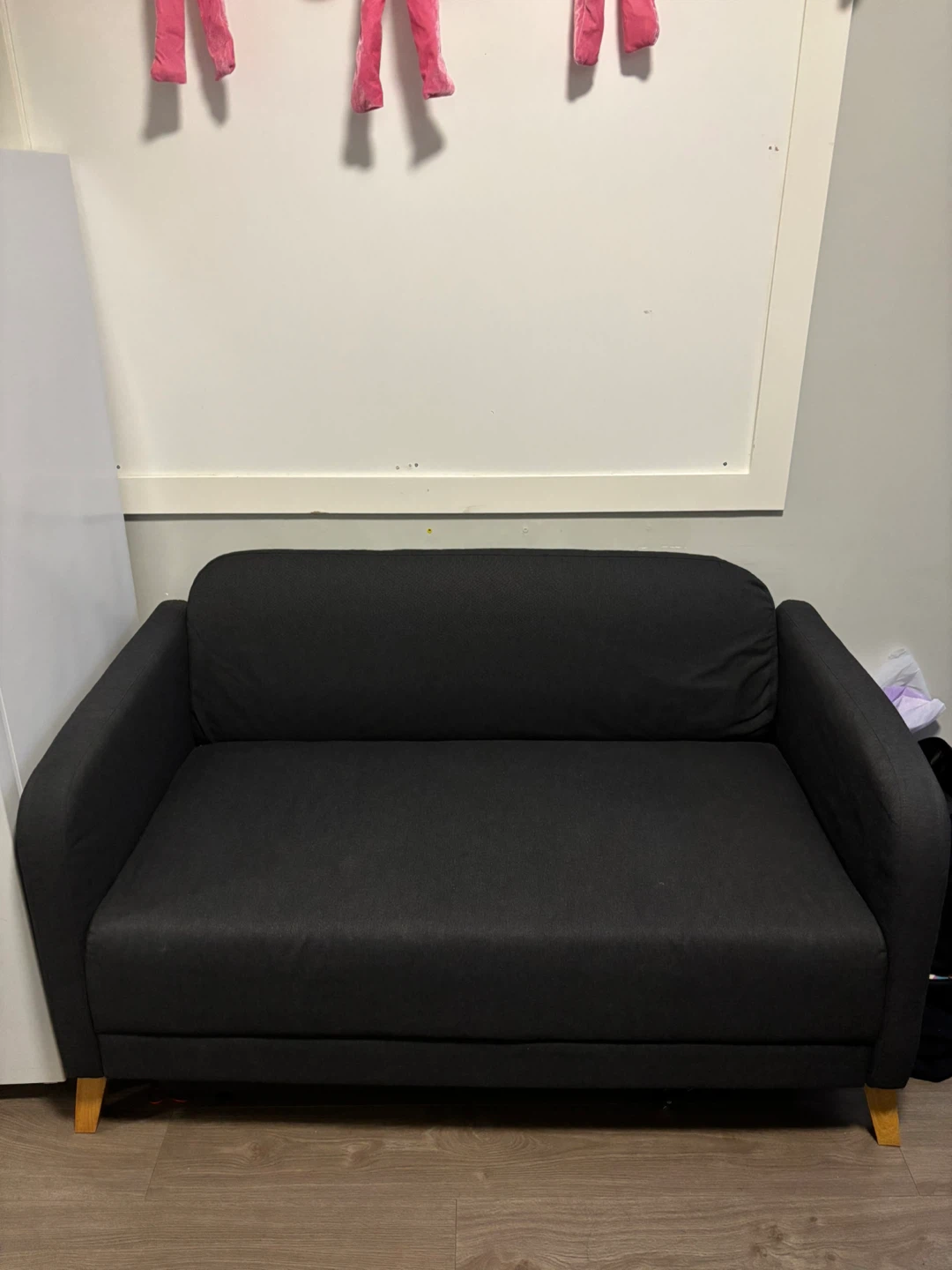 IKEA LINANÄS Loveseat, Vissle dark gray - photo 4