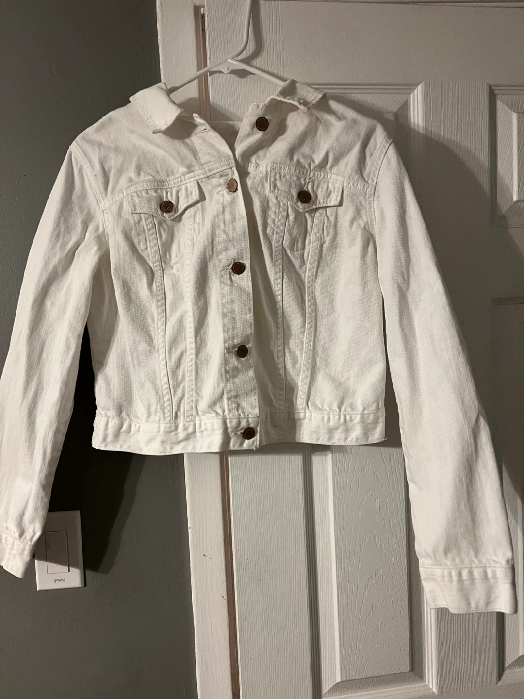 White Denim Jacket