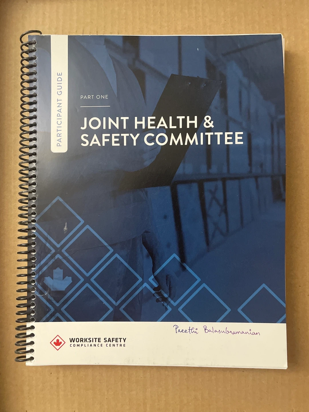 Joint Health & Safety Committee Workbook & Participant Guide Set